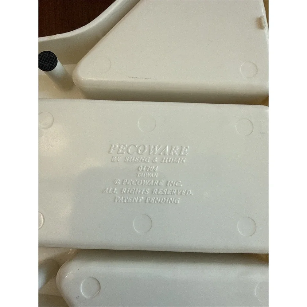 RARE Vintage NASA Space Shuttle Dish PECOWARE Kids‎ Divided Food Tray Melamine